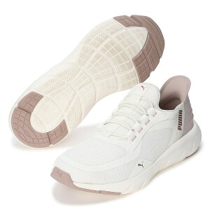 �v�[�} (PUMA) SOFTRIDE �t���b�N�X ���[�X EASE IN ALT �V���[�Y �J�W���A�� Warm White-Rose Latte-Rose Gold 31199609