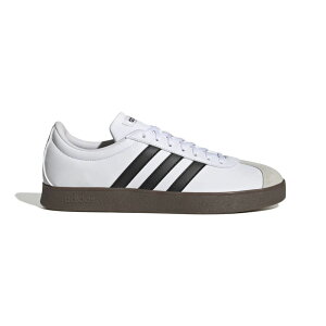 �A�f�B�_�X (adidas) VL COURT BASE M �V���[�Y �J�W���A�� �����Y �t�b�g�E�F�A�z���C�g/�R�A�u���b�N/�O���[���� NLF52 ID3711