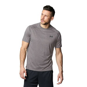 �y�v�G���g���[��P10�{ 6/11 1:59�܂Łz �A���_�[�A�[�}�[ (UNDER ARMOUR) UA TECH SHORT SLEEVE T-SHIRT 2.0 �����Y�X�|�[�c�E�F�A �����x�[�V�b�NT�V���c �����Y Carbon Heather / / Black 1358553 090