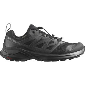 サロモン SALOMON メンズ トレッキングシューズ エックスアドベンチャーゴアテックス X-ADVENTURE GTX ゴアテックス L47321100 防水 ハイキングシューズ 登山靴 スニーカー ウォーキング ローカット 黒 ブラック