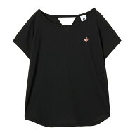 ルコックスポルティフ (le coq sportif) シアーライト半袖Tシャツ レディーススポーツウェア ワークアウ…