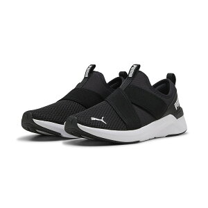 �v�[�} (PUMA) SOFTRIDE �n�����[ �X���b�v�I�� �E�B�����Y �V���[�Y �p�t�H�[�}���X ���f�B�[�X PUMA BLACK-PUMA BLACK-PUMA W 31147111