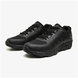 ミズノ (MIZUNO) WAVE GAZELLE3 GTX アウトドアウォーキング シューズ ブラック B1GA250109