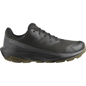 �T������ (SALOMON) ELIXIR TOUR WP �V���[�Y �����Y�A�E�g�h�A�J�W���A�� �����Y Black/Asphalt/Castlerock L47576700