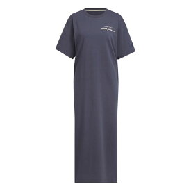 アディダス (adidas) W VERBIAGE TEE ドレス レディーススポーツウェア 長袖Tシャツ レディース シャドーネイビー RH254 KF9185