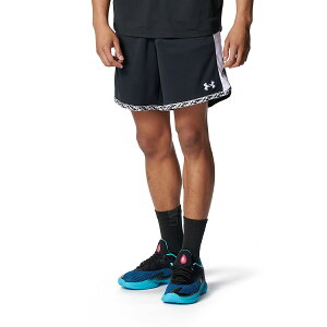 �A���_�[�A�[�}�[ (UNDER ARMOUR) UA SPLASH MESH SHORTS �o�X�P�b�g�{�[�� �����Y�@�v���N�e�B�X�V���[�c �����Y Black / White / White 6012514 001
