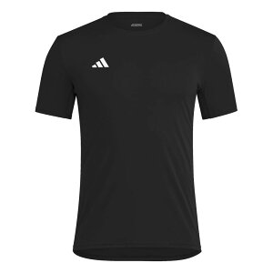 �y�v�G���g���[��P10�{ 6/11 1:59�܂Łz �A�f�B�_�X (adidas) ADIZERO E TEE �����j���O �����Y����T�V���c �����Y �u���b�N IEJ32 IN1156