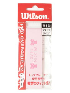�E�B���\�� (WILSON) PRO OVERGRIP V2.0 BEAR PINK 1PK ���P�b�g�X�|�[�c �O���b�v�e�[�v BEAR PINK WR8449708001