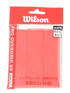 �E�B���\�� (WILSON) PRO OVERGRIP V2.0 RED 3PK ���P�b�g�X�|�[�c �O���b�v�e�[�v RED WR8449805001
