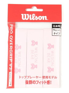 �E�B���\�� (WILSON) PRO OVERGRIP V2.0 BEAR PINK 3PK ���P�b�g�X�|�[�c �O���b�v�e�[�v BEAR PINK WR8449808001