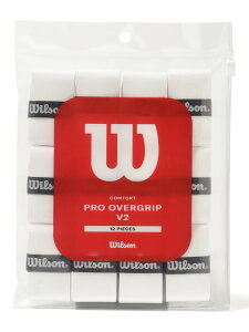�E�B���\�� (WILSON) PRO OVERGRIP V2.0 WHITE 12PK ���P�b�g�X�|�[�c �O���b�v�e�[�v WHITE WR8450101001