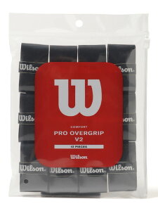 �E�B���\�� (WILSON) PRO OVERGRIP V2.0 BLACK 12PK ���P�b�g�X�|�[�c �O���b�v�e�[�v BLACK WR8450102001