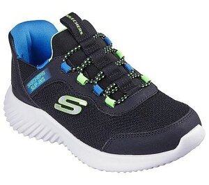 �X�P�b�`���[�Y (SKECHERS) BOUNDER - BRISK-BURST �V���[�Y �W���j�A �L�b�Y �{�[�C�Y �u���b�N/�u���[/���C�� 403822L