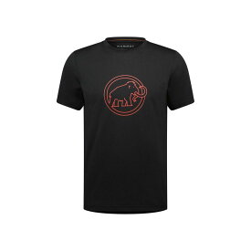 【最大10万P当選★要エントリー★8/20〜8/31】 マムート (MAMMUT) QD Logo Print T-Shirt AF Men トレッキング アウトドア 半袖Tシャツ メンズ black PRT4 1017-02012-00413