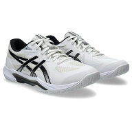 アシックス (ASICS) GEL-TACTIC 13 バレーボール シューズ ローカット WHITE/BLACK 1073A078.100