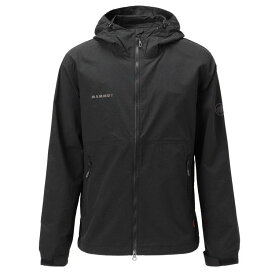 マムート (MAMMUT) Hiking WB Hooded Jacket AF Men トレッキング アウトドア 薄手ジャケット メンズ black 1012-00391-0001