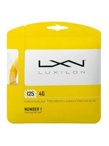 �E�B���\�� (WILSON) LUXILON 4G 125 SET GO �e�j�X �X�g�����O�X GOLD WRZ997110