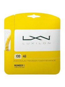 �E�B���\�� (WILSON) LUXILON 4G 130 SET �e�j�X �X�g�����O�X GOLD WRZ997112