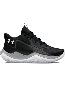 �A���_�[�A�[�}�[ (UNDER ARMOUR) UA GS JET 23 2E �o�X�P�b�g�{�[�� �W���j�A �V���[�Y Black / Jet Gray / White 3026844 001