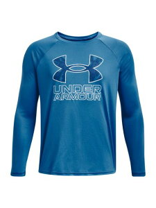 A_[A[}[ UNDER ARMOUR UA TECH HYBRID PRINT FILL LONG SLEEVE T-SHIRT WjAX|[cEFA TVc WjA