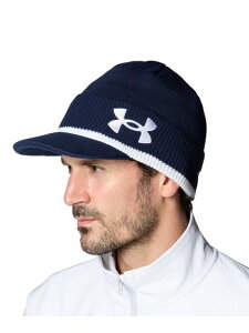 A_[A[}[ UNDER ARMOUR UA BRIMKNIT BEANIE St ANZT[ Y Jet Gray / / Black 0007138128501