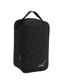 ミズノ MIZUNO シューズケース スポーツアクセサリー その他バッグ バック ユニセックス ブラック×ゴールド 000333JM35019503