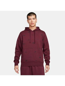 iCL NIKE AS M NK CLUB+ BB PO HOODIE AOP YX|[cEFA Vc Y BLACK/WHITE 0001FB743501