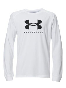 UNDER ARMOUR(A_[A[}[)UA BOYS TECH BIG LOGO LS T-SHIRTS