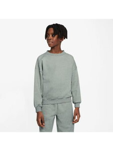 iCL NIKE K NSW ICON FLC CREW LS WjAX|[cEFA t[X WjA LIGHT CARBON/SAIL/ASHEN SLATE 0001FN727406