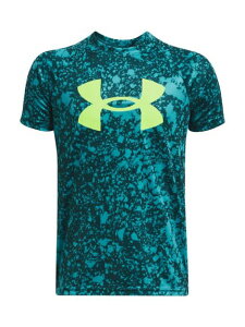A_[A[}[ UNDER ARMOUR UA TECH BIG LOGO PRINTED SHORT SLEEVE T-SHIRT WjAX|[cEFA TVc WjA Black / / White 0007136327804