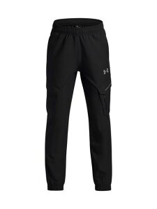 �A���_�[�A�[�}�[ (UNDER ARMOUR) UA Woven Cargo Jogger Pants �W���j�A�X�|�[�c�E�F�A �p���c �{�g�� �{�[�C�Y Black / / Steel 6008924 001