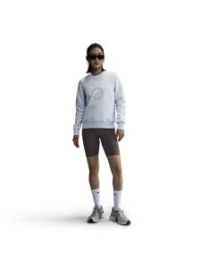 �i�C�L (NIKE) AS W NSW PHNX FLC STD CREW OPP ���f�B�[�X�X�|�[�c�E�F�A �X�|�[�c�J�W���A���g�b�v�X ���f�B�[�X FOOTBALL GREY/FOSSIL STONE HV5022-085
