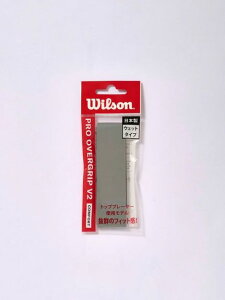 WILSON(EB\)PRO OVERGRIP V2.0 GRAY 1PK