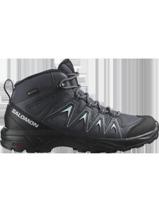�T������ (SALOMON) X BRAZE MID GTX W �g���b�L���O�V���[�Y ���f�B�[�X ���f�B�[�X EBONY/INDIA INK/BLEACHED AQUA L47181100