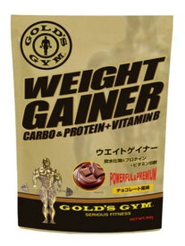 GOLD'S GYM(ゴールドジム)GGPウエイトゲイナー チョコレート 900g