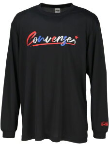 �R���o�[�X CONVERSE �v�����g�����O�X���[�u�V���c(PRINT LONG SLEEVE SHIRT) �o�X�P�b�g�{�[�� �����Y�@����T�V���c ���j�Z�b�N�X �z���C�g/C���b�h 0139CB242359L03