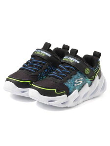 �X�P�b�`���[�Y (SKECHERS) SHARK-BOTS-FRAGMENT BLAST �V���[�Y �W���j�A �L�b�Y �{�[�C�Y BLK/BLUE/LIME 415044L