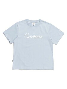 �R���o�[�X (CONVERSE) SA CV LOGO PT TEE LADIES ���f�B�[�X�X�|�[�c�E�F�A T�V���c ���f�B�[�X BLUE GRAY 42300291