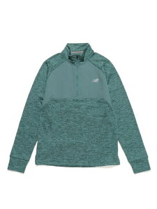 ニューバランス New Balance Heat Grid クオータージップトップ ランニング ウェア 長袖Tシャツ メンズ メンズ MT43204NUS
