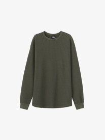 ザ・ノース・フェイス THE NORTH FACE L/S Warm Waffle Crew (ロングスリーブウォームワッフルクルー) トレッキング アウトドア 長袖シャツ メンズ NT62436 Z