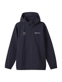 DESCENTE(デサント)4WAYストレッチ クールタッチナイロン バイカラーフルジップフーディー