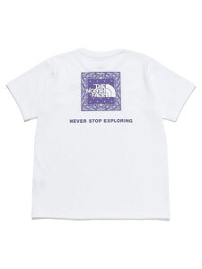 �U�E�m�[�X�E�t�F�C�X (THE NORTH FACE) S/S Bandana Square Logo Tee (�V���[�g�X���[�u�o���_�i�X�N�G�A���S�e�B�[) �A�E�g�h�A�J�W���A�� ����T�V���c ���f�B�[�X IS NTW32446 IS