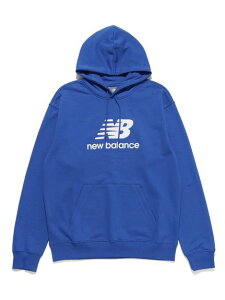 �j���[�o�����X (New Balance) Sport Essentials Stacked Logo �X�E�F�b�g�t�[�f�B �����Y�X�|�[�c�E�F�A �X�E�F�b�g�p�[�J�[ �����Y BLUE MT41501BUM