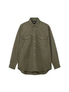 �U�E�m�[�X�E�t�F�C�X (THE NORTH FACE) L/S Rock Steady Chino shirt (�����O�X���[�u���b�N�X�X�e�f�B�`�m�V���c) �A�E�g�h�A�J�W���A�� ����T�V���c AG NR62531 AG