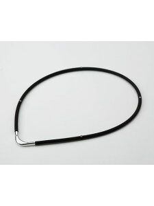 phiten(t@Ce)JIKI NECK S2 BK/SL 55