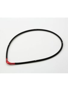 phiten(t@Ce)JIKI NECK S2 BK/RD 55