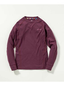 �t�F�j�b�N�X (Phenix) CREW NECK LONG SLEEVE T-SHIRTS Women �g���b�L���O �A�E�g�h�A ����T�V���c ���f�B�[�X MAGENTA POW24LS30