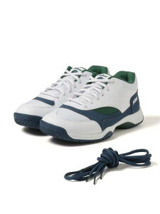 �v�����X PRINCE DPS502 215 WHT/GRN 23.0 �����Y�e�j�X�V���[�Y ���j�Z�b�N�X DPS502