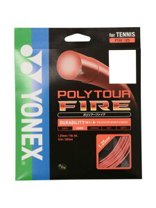 ���l�b�N�X (YONEX) POLYTOUR FIRE125 �e�j�X �X�g�����O�X ���b�h PTGF125 001