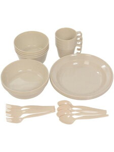 キャプテンスタッグ CAPTAIN STAG レギュラータイム キャンピングセット キャンプ用品 ファミリーテーブルウェア 食器セット ユニセックス